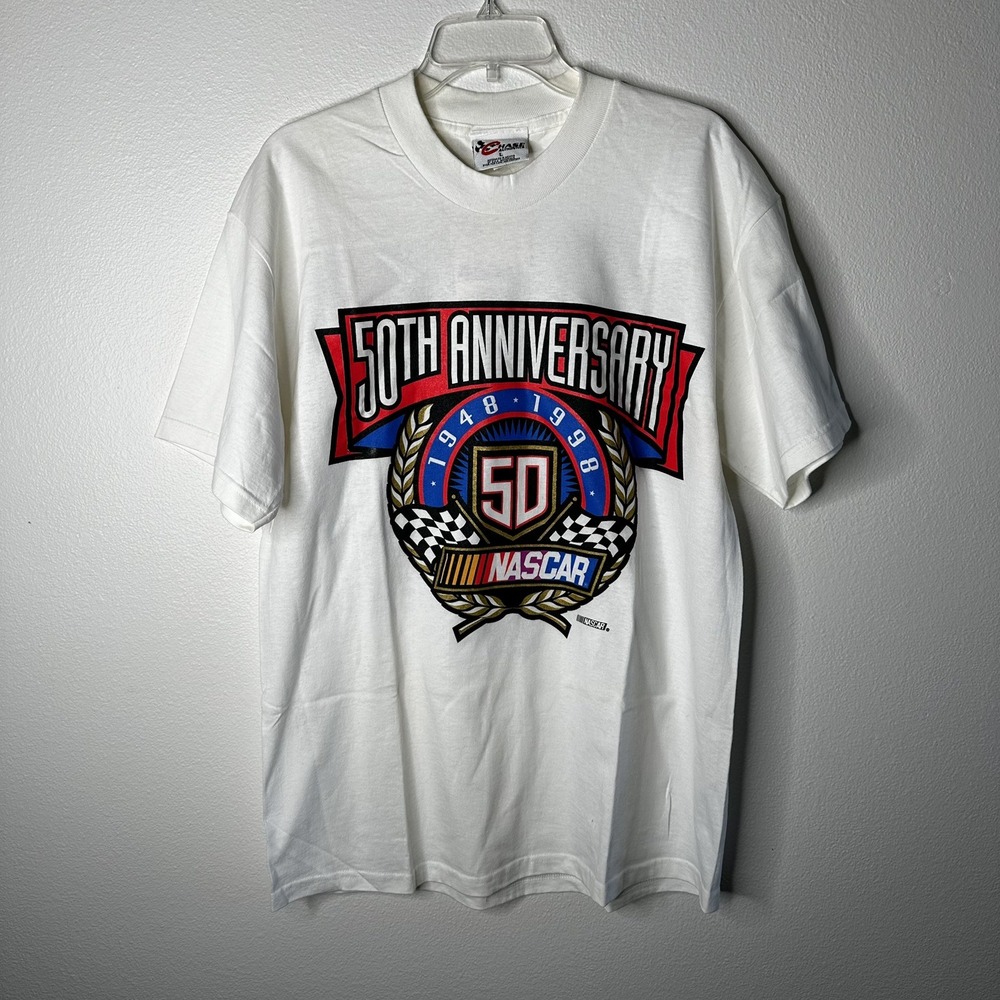 NASCAR‎ 50th Anniversary (1948-1998) NASCAR 50 Years Anniversary Shirt Large New